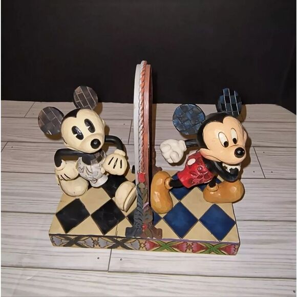 Jim Shore Disney Mickey Mouse MIRROR “80 Years Of Laughter” Walt Disney Figure - Picture 1 of 11